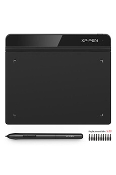 Tablette graphique Xp Pen Tablette Graphique XP-Pen Star G640S Avec Stylet , 6.5x4 Pouces -Compatible PC Window et Mac OS - Noir