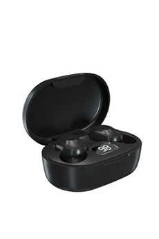 Ecouteur XT91 TWS,sans fil Bluetooth ,Intra-auriculaire , Sport,Compatible IOS,Android-Noir