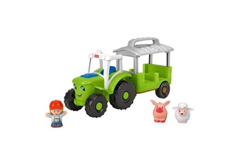 Figurine de collection Fisher Price Fisher-price little people le tracteur - de 12 mois a 5 ans