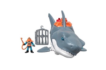 Figurine de collection Fisher Price Fisher-price imaginext requin mega machoire - 3 ans et +