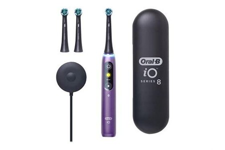 Brosse à dents électrique Oral B Oral-b io series 8 - brosse à dents - violet