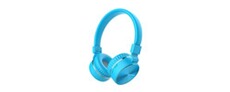 Casque audio GENERIQUE Casque sans fil GS-E87 supra-auriculaire pliable - Bleu
