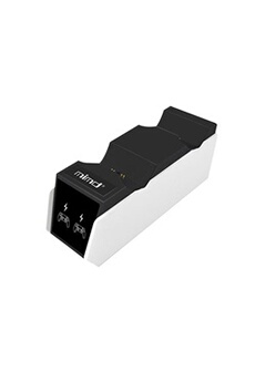 Station de Charge Manette PS5 Dualsense Ecran LED + Prise Secteur Noir / Blanc