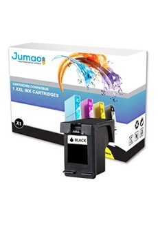 Cartouche d'encre Jumao Cartouche jet d'encre Noir 15 ml compatible pour HP 301XL, Deskjet 1000 1050A - -