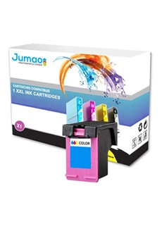 Cartouche d'encre Jumao Cartouche jet d'encre Couleur 21 ml compatible pour HP 301XL, Deskjet 3055A 1010 - -