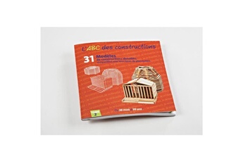 Autres jeux de construction Mecabois Mecabois - livre modeles abc des constructions en bois- tome 2
