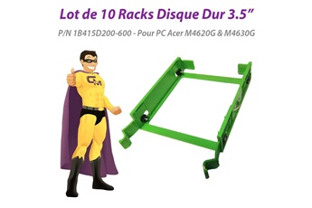 Rack Hdd Interne Acer Lot X10 Racks Acer Vx4620G M4620G M4630G 1B415D200-600 Veriton Disque Dur 3,5"