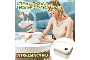 Stérilisateur GENERIQUE Désinfecteur de ménage de boîte de stérilisation de led de boîte de stérilisation de boîte uv blanc