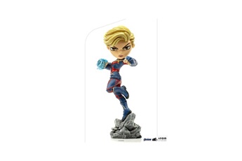 Figurine pour enfant Iron Studios Avengers endgame - figurine mini co. Captain marvel 18 cm