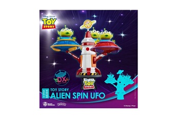 Figurine pour enfant Beast Kingdom Toys Toy story - diorama d-stage alien spin ufo 16 cm