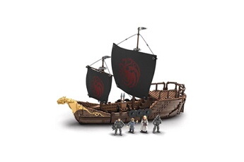 Figurine pour enfant Mattel Game of thrones - jeu de construction mega construx black series targaryen warship
