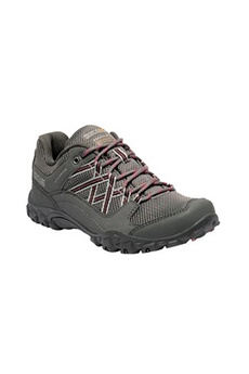 chaussures de randonnée regatta - chaussures de marche edgepoint - femme (39 fr) (gris/rose) - utrg4551