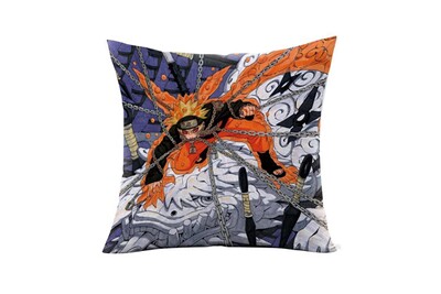 Oreiller Generique Oreiller En Peluche Dessin Anime Avec Taie Naruto 67 35x35cm Darty