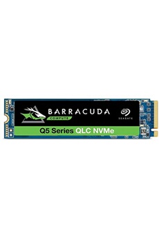 SSD interne Seagate Barracuda Q5 ZP1000CV3A001 - SSD - 1 To - interne - M.2 2280 - PCIe 3.0 x4 (NVMe)