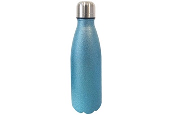 Gourde et poche à eau Cbkreation Bouteille thermos bleu en inox - by cbkreation