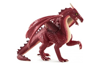 Figurine pour enfant SMALL FOOT Animal planet dragon rouge
