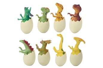 Jouets éducatifs GENERIQUE 8pcs dinosaur eggs the first choice for holiday gifts suitable for children multicolore
