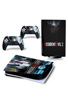 Autocollant Stickers de Protection pour Console Sony PS5 Edition Standard - - Resident Evil (TN-PS5Disk-4408)