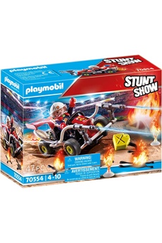 Playmobil PLAYMOBIL Playmobil 70554 - stuntshow véhicule et pompier