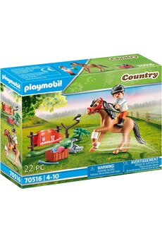 Playmobil PLAYMOBIL Playmobil 70516 - country poney de collection du connemara
