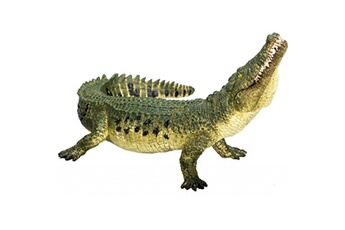 Figurines animaux SMALL FOOT Animal planet crocodile à mâchoire mobile