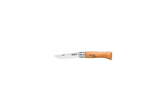 OPINEL Couteau Opinel opinel blister - n°8 lame carbone 8,5cm manche en hêtre