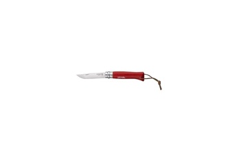 OPINEL Couteau Opinel opinel baroudeur - n°8 lame inox 8,5cm manche rouge
