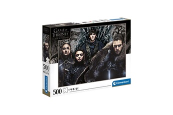 Puzzle Clementoni Game of thrones - puzzle house stark (500 pièces)