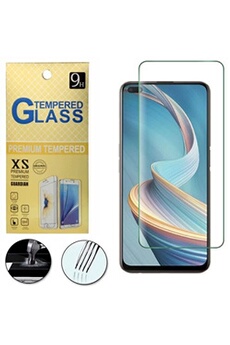 Protection d'écran pour smartphone Htdmobiles Film de protection vitre verre trempe transparent pour Oppo Reno 4 Z 5G -