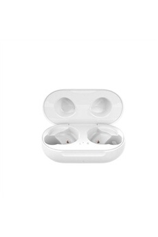 Ecouteur Bluetooth Sans fil +Boîte de chargeur pour Samsung Galaxy Buds-blanc