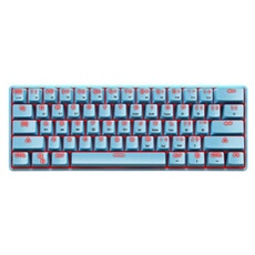 GENERIQUE - Clavier mécanique K28 - Sans fil Bluetooth - 61 touches - Bleu