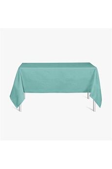 nappe de table today nappe rectangle coton, ceremony diabolo menthe 140 x 240