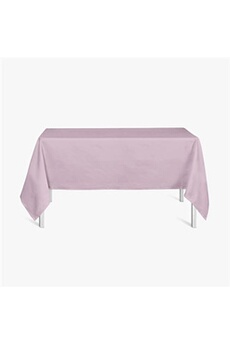 nappe de table today nappe rectangle coton, ceremony poudre de lila 140 x 240