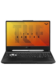 PC portable Asus TUF Gaming F15 TUF506LU-HN201T - Core i7 10870H / 2.2 GHz - Windows 10 Home - 8 Go RAM - 512 Go SSD NVMe - 15.6" 1920 x 1080 (Full HD) @ 144 Hz - GF