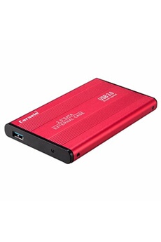 Disque dur externe Caraele Disque dur externe H1 500Go HHD USB3.0 -rouge