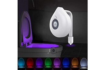 Veilleuses Beiny Veilleuse led automatique étanche avec capteur de mouvement,16-color motion sensor led toilet night light (light-01)