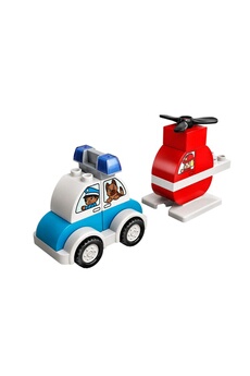 Lego Lego Lego 10957 - duplo l'hélicoptère des pompiers et la voiture de police