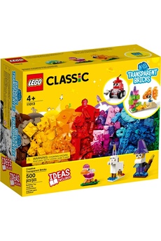 Lego Lego Lego 11013 - classic briques transparentes créatives
