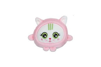 Peluche Gipsy Gipsy - peluche squishimals 10 cm chat rose rosy