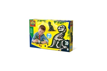 Autre jeux éducatifs et électroniques SES CREATIVE Ses creative - 14206 - moulage et peinture - t-rex avec squelette