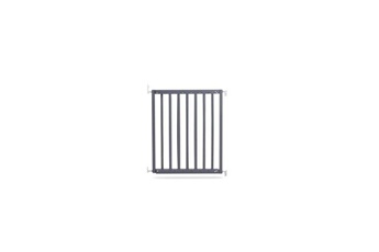 Barrière de sécurité bébé Geuther Geuther barriere extensible en hetre coloris gris pour porte et escalier - reglable : 63,5 - 105,5 cm