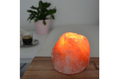 Lampe d'ambiance Zen Arome Bougeoir en cristal de sel himalaya rock 500g