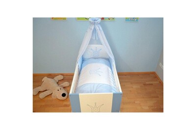Lit Bebe Generique Lit Bebe 1 X 60 Cm Avec Matelas Sommier A Lattes Set De Lit 9 Pieces Couleur Couronne Bleu Darty Lit Bebe Generique Lit Bebe 1 X 60 Cm Avec Matelas Sommier A Lattes Set De Lit 9 Pieces Couleur Couronne Bleu Darty