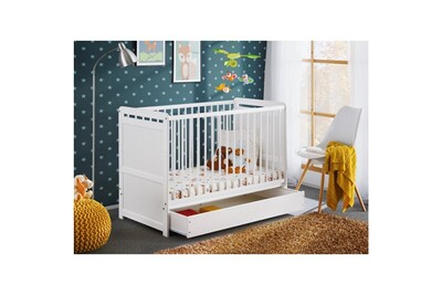 Lit Bebe Generique Berceau Bebe Lit Bebe Evolutif Avec Tiroir 60x1cm Blanc Mat Barreaux Amovibles Tymek Darty Lit Bebe Generique Berceau Bebe Lit Bebe Evolutif Avec Tiroir 60x1cm Blanc Mat Barreaux Amovibles Tymek Darty