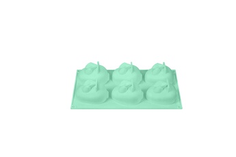 Autres jeux créatifs GENERIQUE Bake easter bunny chocolate cake pudding jellies in silicone molds green vert