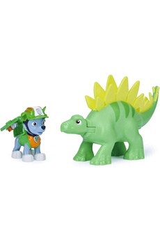 Figurine pour enfant Spin Master Spin master 6060181 - paw patrol dino rescue rocky et dinosaure