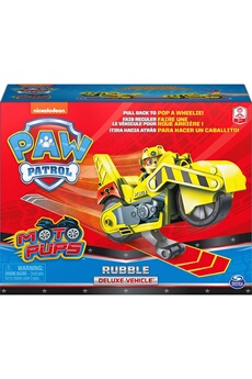 Figurine pour enfant Spin Master Spin master 6060226 - paw patrol moto pups rubble