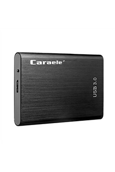 Disque dur externe GENERIQUE Disque dur externe CARAELE H4 500Go HHD USB3.0 -Noir