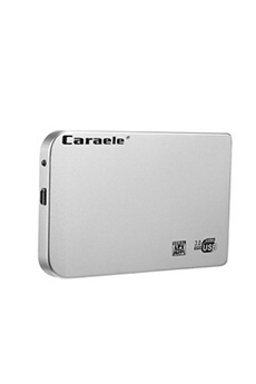 Disque dur externe GENERIQUE Disque dur externe CARAELE H6 500Go HHD USB3.0 -Argent