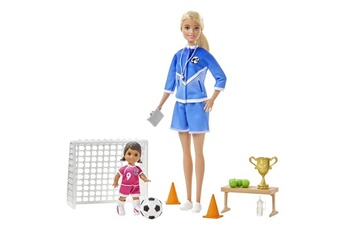 Poupée Mattel Barbie coach de football